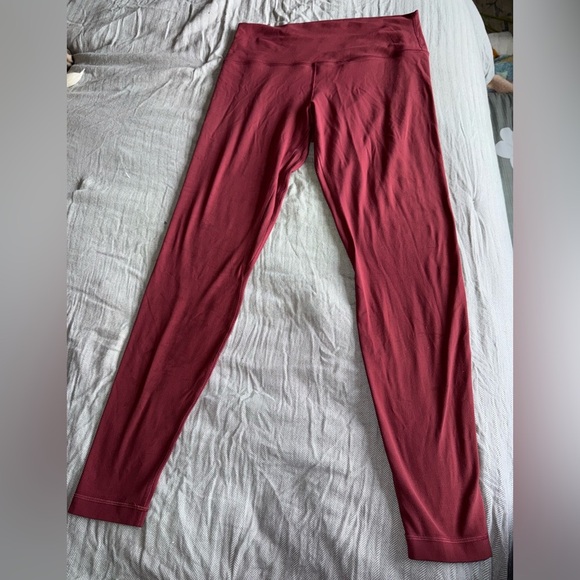 Lululemon Align 28” Leggings in Wine size 12 - Picture 3 of 10